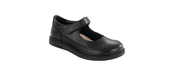 Dětské June Birkenstock Natural Læder Regular Černé | CZ 103FDN
